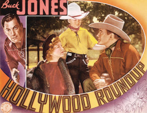 Hollywood Photo Archive - Buck Jones - Hollywood Roundup