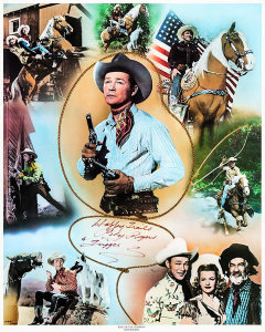 Hollywood Photo Archive - Roy Rogers Collage Poster