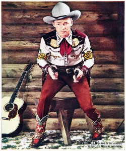 Hollywood Photo Archive - Roy Rogers Poster - King of the Cowboys starring in Republic's Musical Westerns
