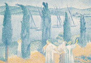 Henri Edmond Cross - La Promenade (au bord du lac), 1897