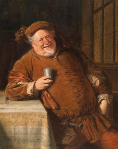 Eduard Grutzner - Falstaff, 1904