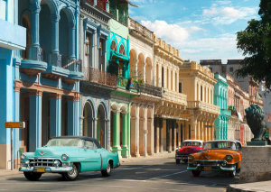 Pangea Images - Avenida in Havana, Cuba