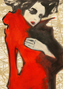 Kumi - Feminine Red (detail)