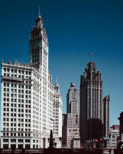 Carol Highsmith - Landmark skyscrapers Chicago Illinois