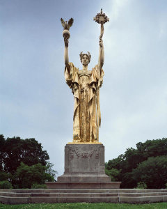 Carol Highsmith - Statue Republic for the Worlds Columbian Exposition Chicago Illinois