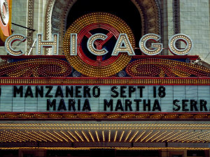 Carol Highsmith - Marquee of the historic Chicago Theater Chicago Illinois