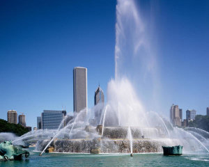 Carol Highsmith - Buckingham fountain Chicago Illinois