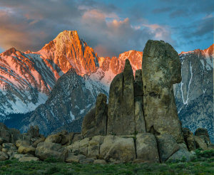 Tim Fitzharris - Rock formation, Alabama Hills, Sierra Nevada, California