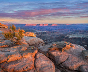 Tim Fitzharris - Pyramid Butte, Shafer Basin from Deadhorse Point, Utah