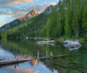 Tim Fitzharris - String Lake and the Grand Tetons, Grand Teton National Park, Wyoming