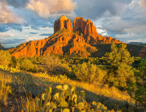 Tim Fitzharris - Rock formation, Cathedral Rock, Coconino National Forest, Arizona