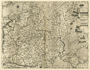 Antoine Lafrery - Poland, 1568, from Geografia tavole moderne di geografia, ca. 1575