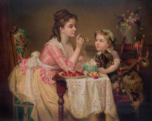 A. & C. Kaufmann - Breakfast for Three (Dejeuner a trois), 1873