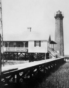 Department of Commerce. Bureau of Lighthouses - Aransas Pass, Texas - Lighthouse, after 1929