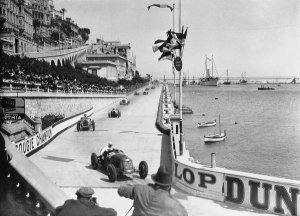 Anonymous - After the start of the 1931 Monaco Grand Prix