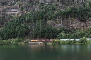 Carol Highsmith - View from the Oregon side of the Columbia River Gorge in Multnomah County in Washington State, 2018