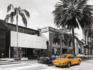 Julian Lauren - Rodeo Drive, Beverly Hills, California (BW)