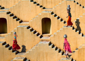 Pangea Images - Stepwell in Jaipur, India