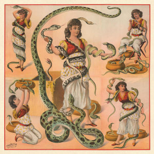 United States Printing Company (Cincinnati, Ohio) - Snake Charmers, 1892