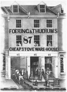 William H. Rease - Foering and Thudium's Cheap Stove Ware-House, Philadelphia, 1846
