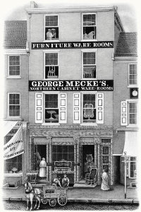 William H. Rease - George Mecke, Cabinet Maker and Upholsterer, 1846