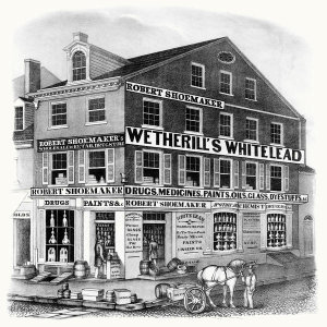 William H. Rease - Robert Shoemaker's Wholesale and Retail Drugstore, 1846