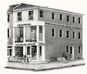 William H. Rease - Thomas Minford Wholesale and Retail Grocery and Tea Warehouse, 1847