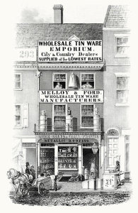 William H. Rease - Melloy & Ford, Wholesale Tin Ware Manufacturers, 1849