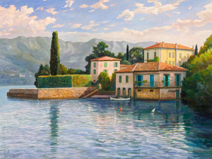 Adriano Galasso - Villa sul lago