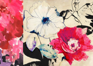 Kelly Parr - Happy Floral Composition II