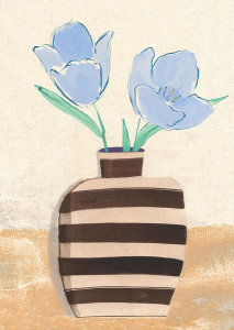 Pat Dupree - Vase with Tulips II