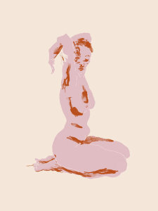 Francesco Gulina - Nude, Arms Folded Over Her Head