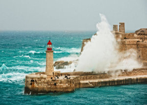 Pangea Images - Lighthouse in the Storm