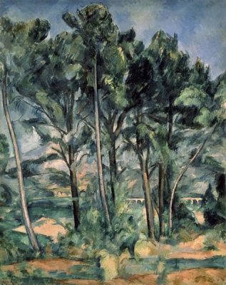 Paul Cezanne - The Aqueduct (Montagne Sainte-Victoire Seen Throug