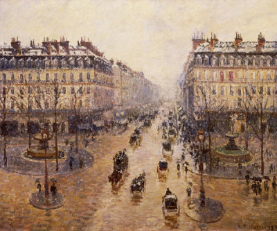 Camille Pissarro - The Avenue De L'Opera
