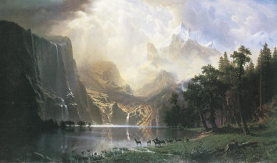 Albert Bierstadt - Sierra Nevada In California
