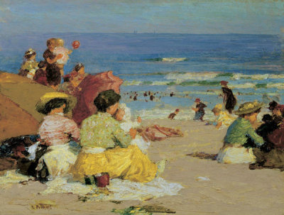 Edward Henry Potthast - A Family Outing