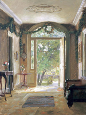 William Verplanck Birney - The Front Hall