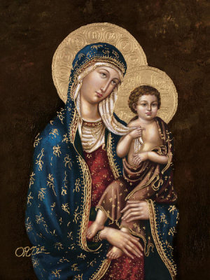 Ortiz - Madonna & Child