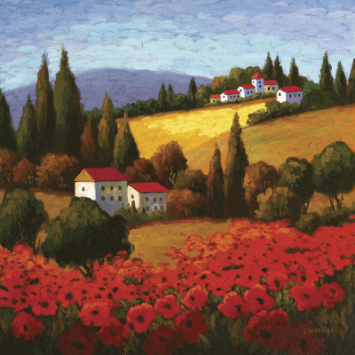 Parrocel - Tuscan Poppies