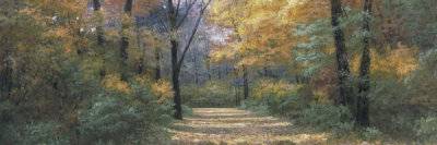 Diane Romanello - Autumn Road Panel
