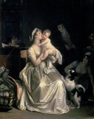 Marguerite Gerard - Motherhood, 1805