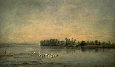 Charles Francois Daubigny - Le Marais de Canards