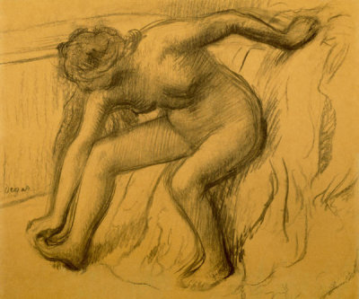 Edgar Degas - After Bath, 1892