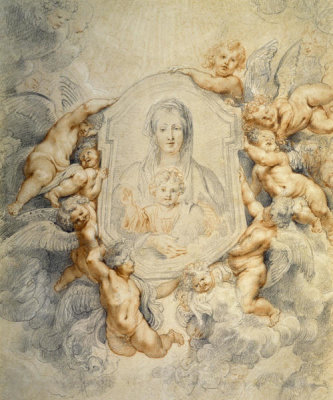 Peter Paul Rubens - Image of the Virgin Portrayed with Angels