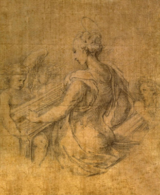 Parmigianino - Lady with Angels