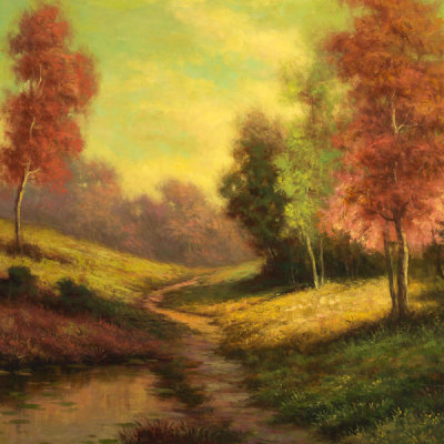 Pierre - Forest Path at Sundown