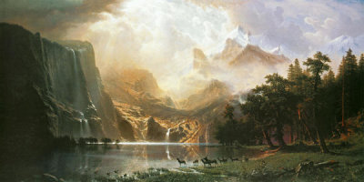 Albert Bierstadt - Sierra Nevada in California