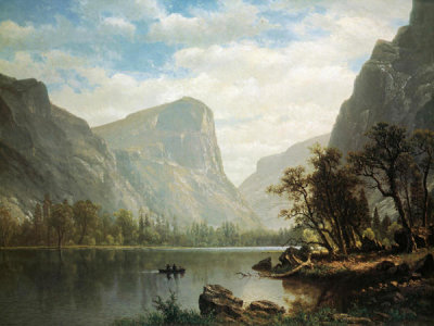 Albert Bierstadt - Mirror Lake, Yosemite Valley