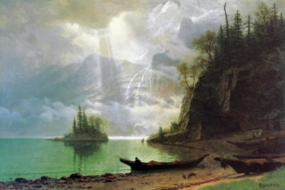 Albert Bierstadt - The Island